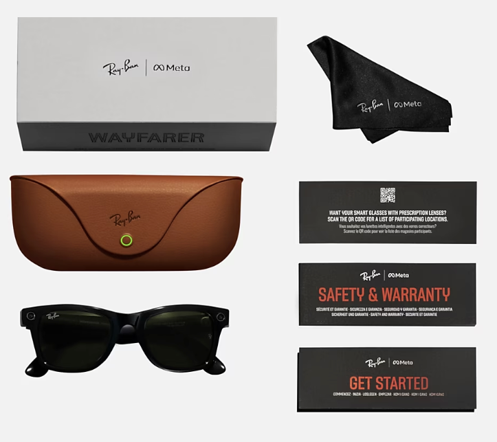 RAY-BAN | META WAYFARER / MODEL CODE RW4006 601/71 50-22