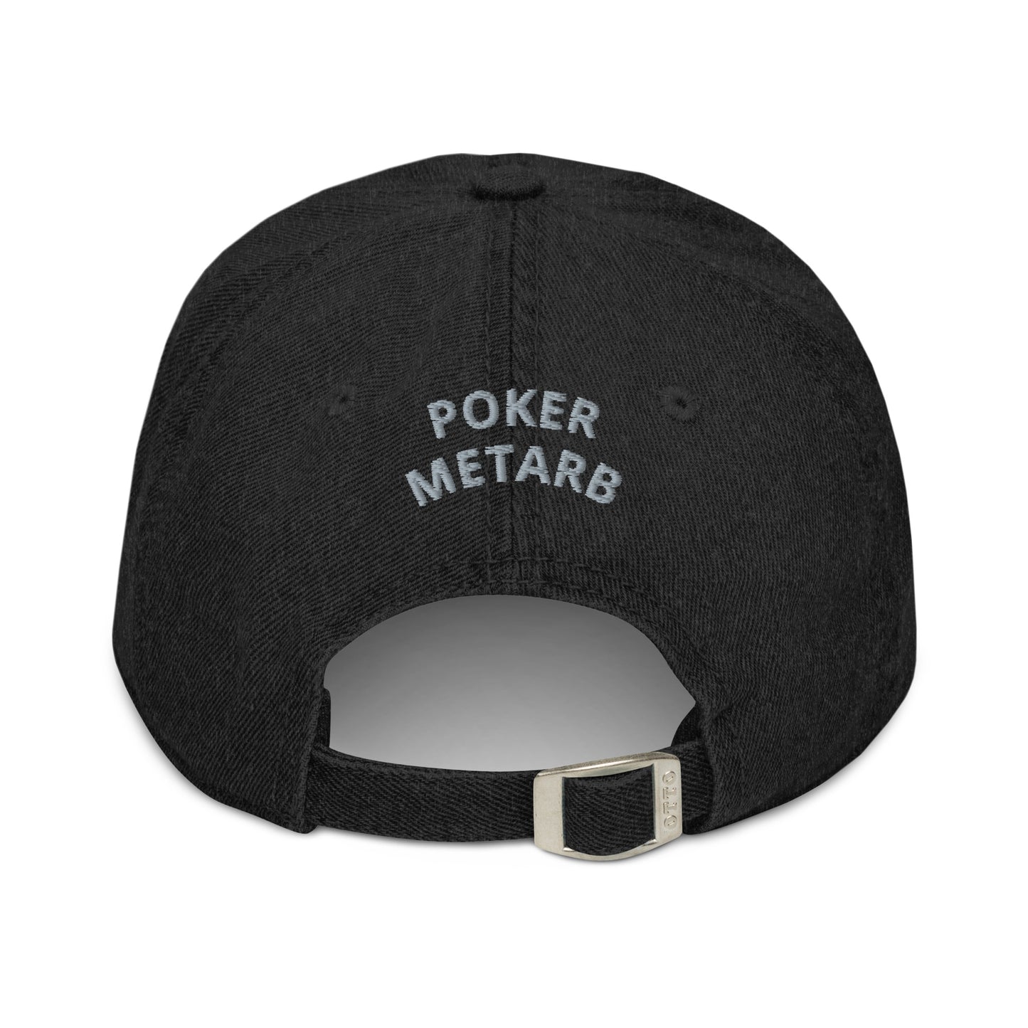 Poker is my therapy Denim Hat