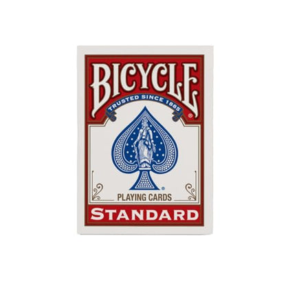 Bicycle Standard Rider Back Playing Cards, Poker Size, 12 Pack, Classic Decks of Cards for Poker, Blackjack, Casino Games & Family Game Night