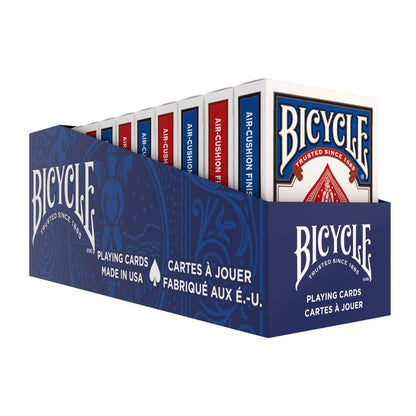 Bicycle Standard Rider Back Playing Cards, Poker Size, 12 Pack, Classic Decks of Cards for Poker, Blackjack, Casino Games & Family Game Night