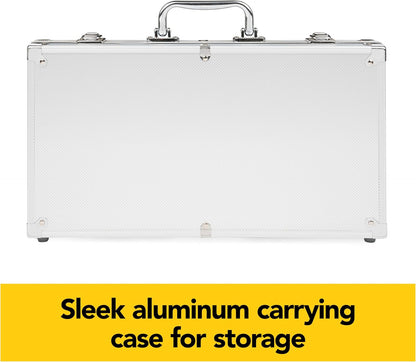 Spin Master Games, Cardinal Classics, 300-Piece Poker Set with Aluminum Carrying Case & Professional Weight Chips & Poker Dice, for Ages 8+