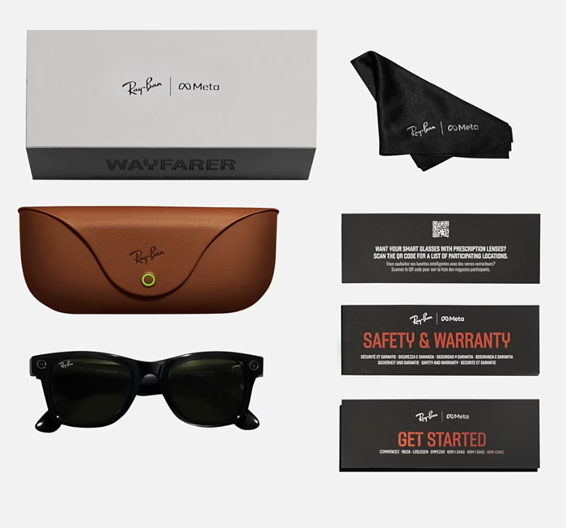 RAY-BAN | META WAYFARER / MODEL CODE RW4006 67552V 50-22