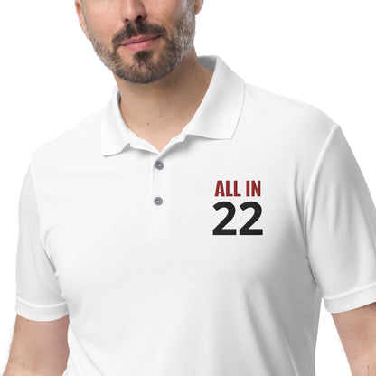 adidas 22 performance polo shirt