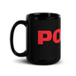 POKER PRO Black Glossy Mug