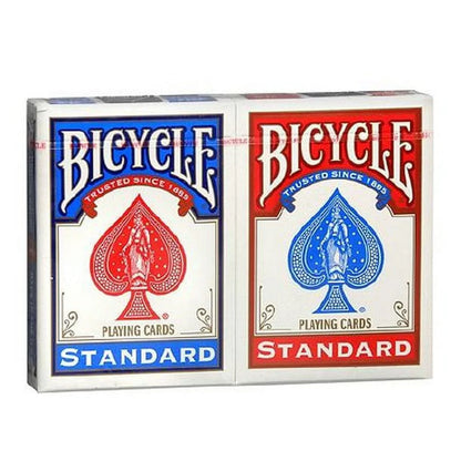 1 Deck  Rider Back 808 Standard Poker Playing Cards Red or Blue