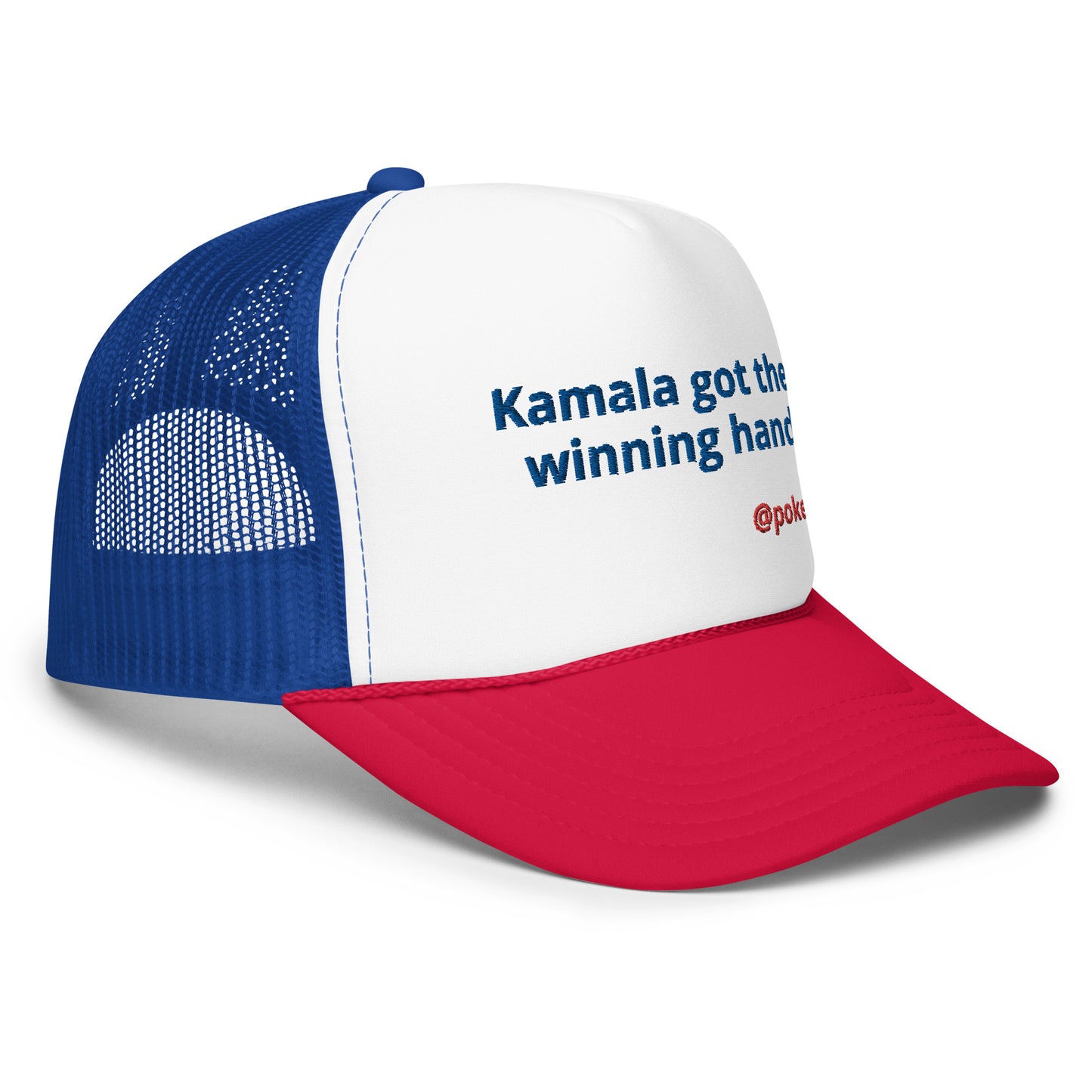 Kamala got the winning hand HAT