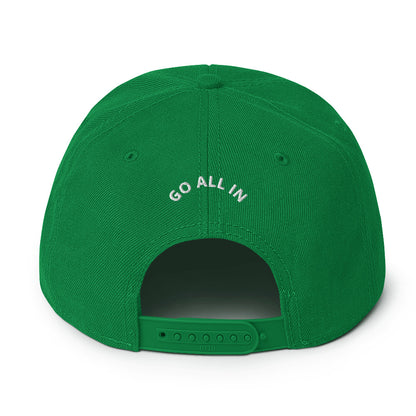 go all in Snapback Hat