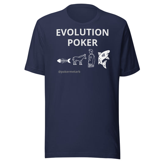 EVOLUTION POKER - Unisex staple eco t-shirt